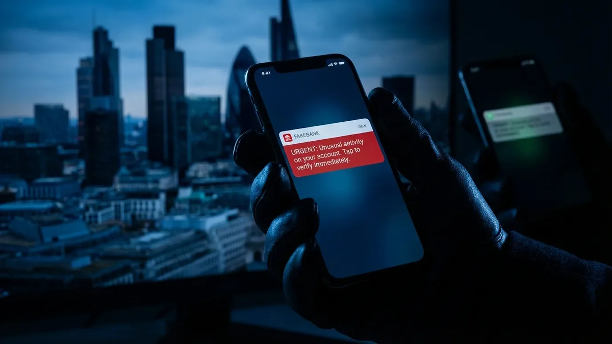 Banking-Betrüger tricksen Kunden mit Push-Nachrichten aus - Foto: über boerse-global.de