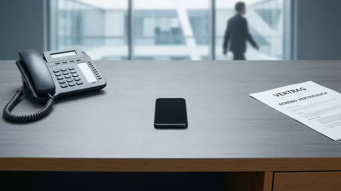Handyverbot am Arbeitsplatz: Was Chefs dürfen – und der Betriebsrat Illustration mit AI erstellt übermittelt durch boerse-global.de