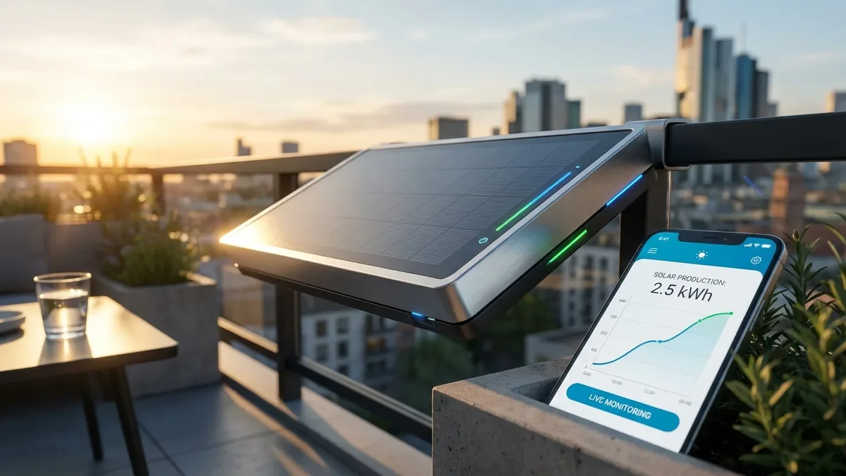 Balkonkraftwerke erreichen 2025 den Massenmarkt - Foto: über boerse-global.de