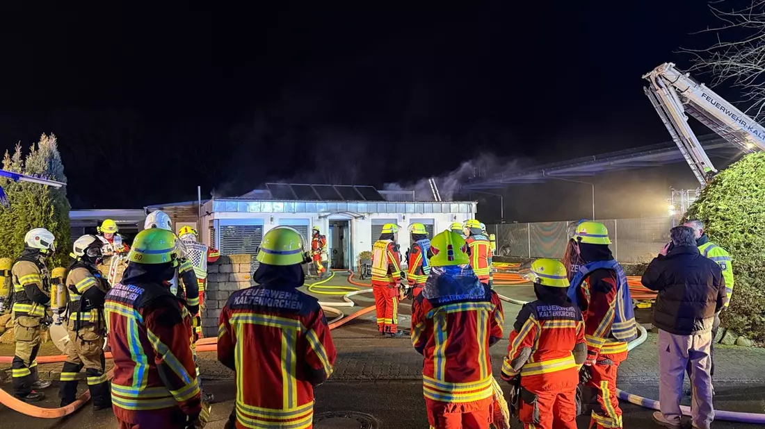 FW-SE: Gebäudebrand in Kaltenkirchen - Bild: presseportal.de