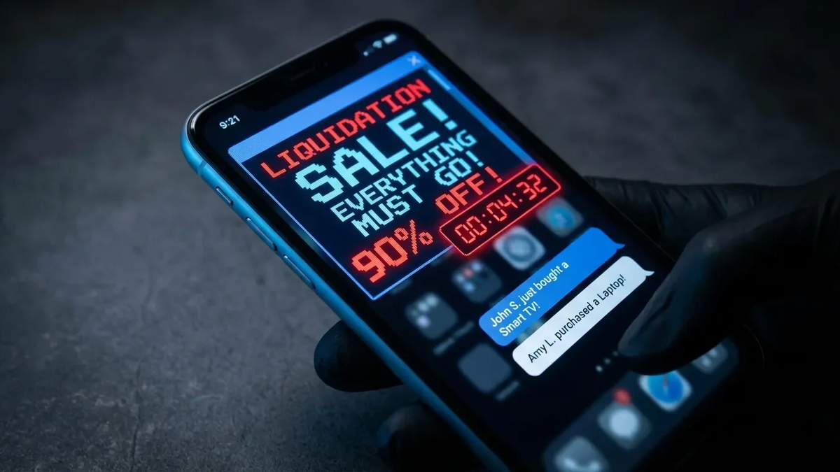 Betrüger fluten Apps mit Fake-Insolvenzverkäufen - Foto: über boerse-global.de