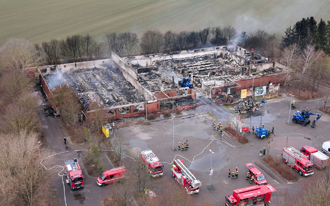 Zwei Jugendliche könnten für den Brand des Supermarktes verantwortlich sein. (Archivbild) - Foto: Michael Ukas/dpa