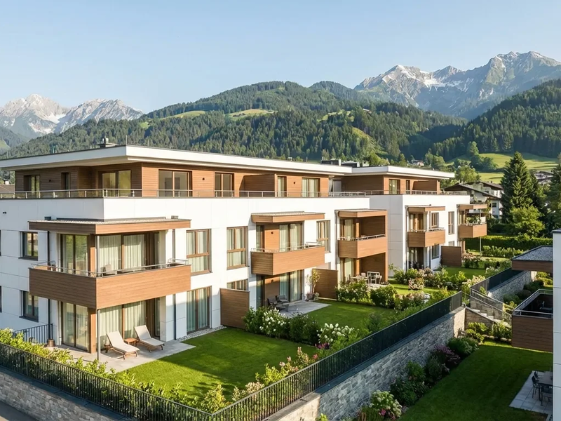 Tirol: Gartenwohnungen im Innsbrucker Umland boomen - Foto: über boerse-global.de