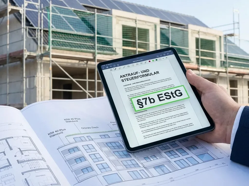 Steuerbonus für Wohnungsbau: Nur noch für Premium-Nachhaltigkeit - Foto: über boerse-global.de