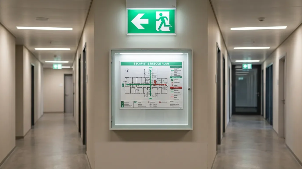ASR A2.3: Fluchtwege-Check wird 2026 zum Pflichtprogramm - Foto: über boerse-global.de