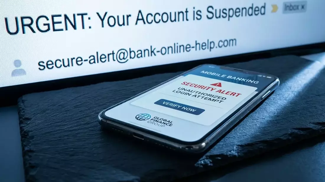 Comdirect warnt vor neuer Phishing-Welle zum Jahreswechsel - Bild: über boerse-global.de