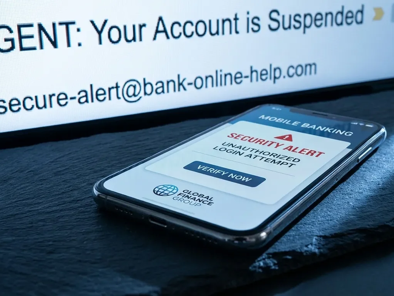 Comdirect warnt vor neuer Phishing-Welle zum Jahreswechsel - Foto: über boerse-global.de