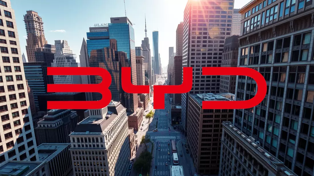 The EV Crown: BYD Poised to Overtake Tesla in Global Sales Illustration mit AI erstellt übermittelt durch boerse-global.de