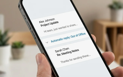 Outlook: Automatische Antworten auf dem Smartphone jetzt standardmäßig ausgeblendet - Foto: über boerse-global.de Outlook: Automatische Antworten auf dem Smartphone jetzt standardmäßig ausgeblendet - Foto: über boerse-global.de