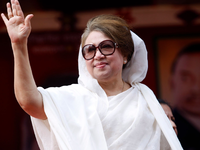 Khaleda Zia, hier auf einem Foto aus dem Jahr 2012 zu sehen, ist im Alter von 80 Jahren gestorben. - Foto: picture alliance / dpa