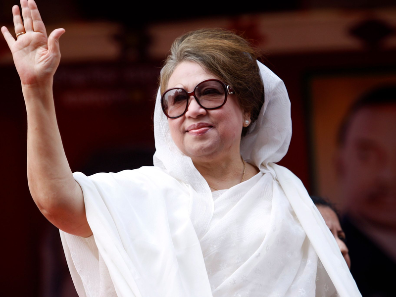 Khaleda Zia, hier auf einem Foto aus dem Jahr 2012 zu sehen, ist im Alter von 80 Jahren gestorben.  - Foto: picture alliance / dpa