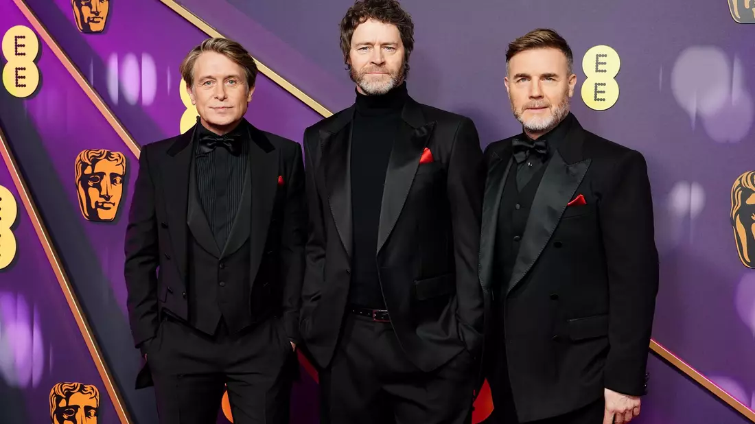 Take That sind inzwischen nur noch zu dritt unterwegs - ohne Robbie Williams. (Archivbild) - Bild: Ian West/PA Wire/dpa