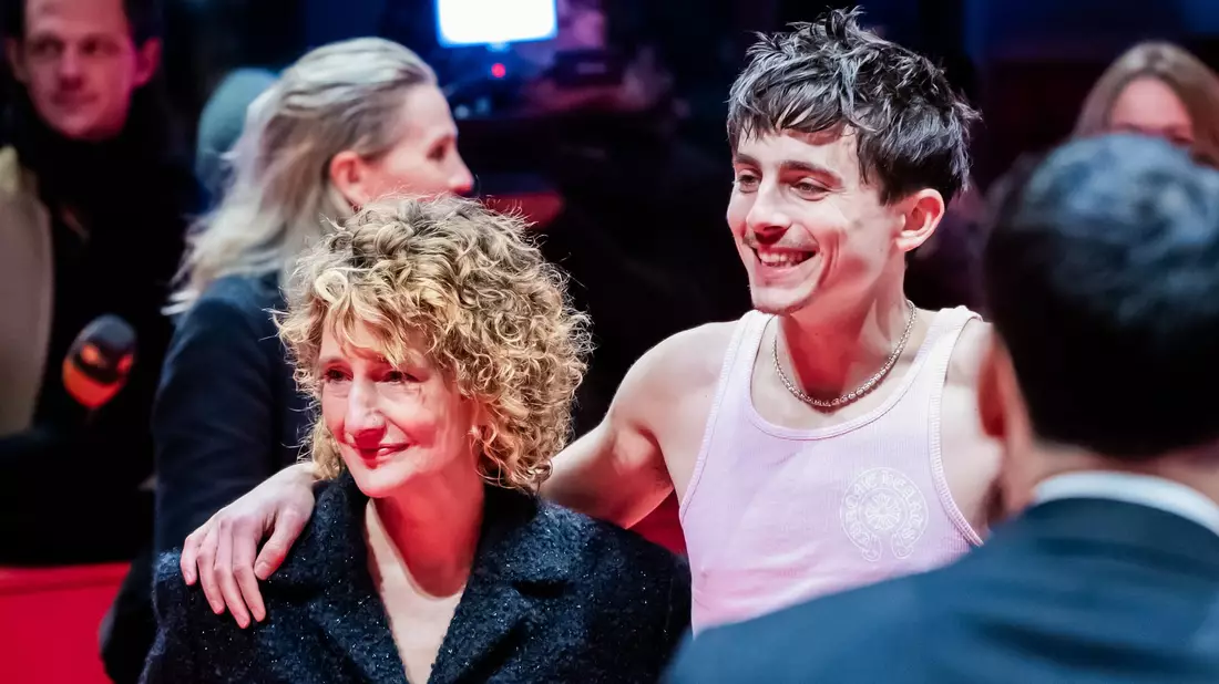 Kam im vergangenen Jahr: Hollywoodstar Timothee Chalamet. (Archivbild) - Bild: Christoph Soeder/dpa