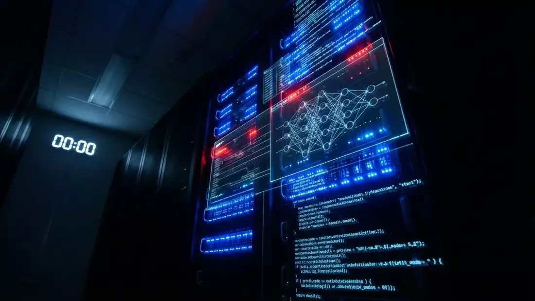 KI-Tools löschen Patcheschutz – Cyberkrieg im Minutentakt Illustration mit AI erstellt übermittelt durch boerse-global.de
