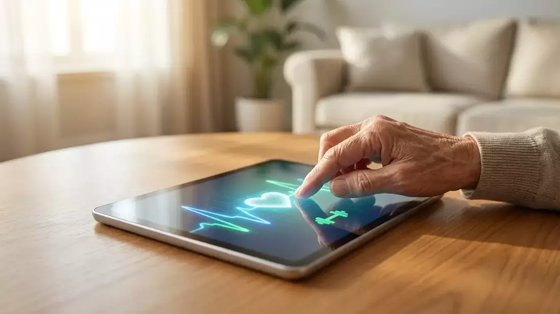 Studie: Senioren fordern staatliche Hilfe für digitale Gesundheitshilfen Illustration mit AI erstellt übermittelt durch boerse-global.de