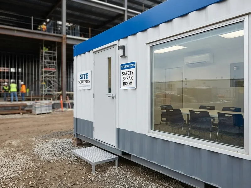 Baustellen-Pausenraum: Neue Regeln ab 2026 verschärfen Anforderungen - Foto: über boerse-global.de