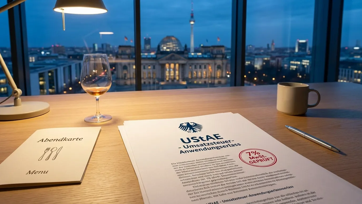 Steueränderungsgesetz 2025: Dauerhaft 7 Prozent Mehrwertsteuer für Gastronomie - Foto: über boerse-global.de