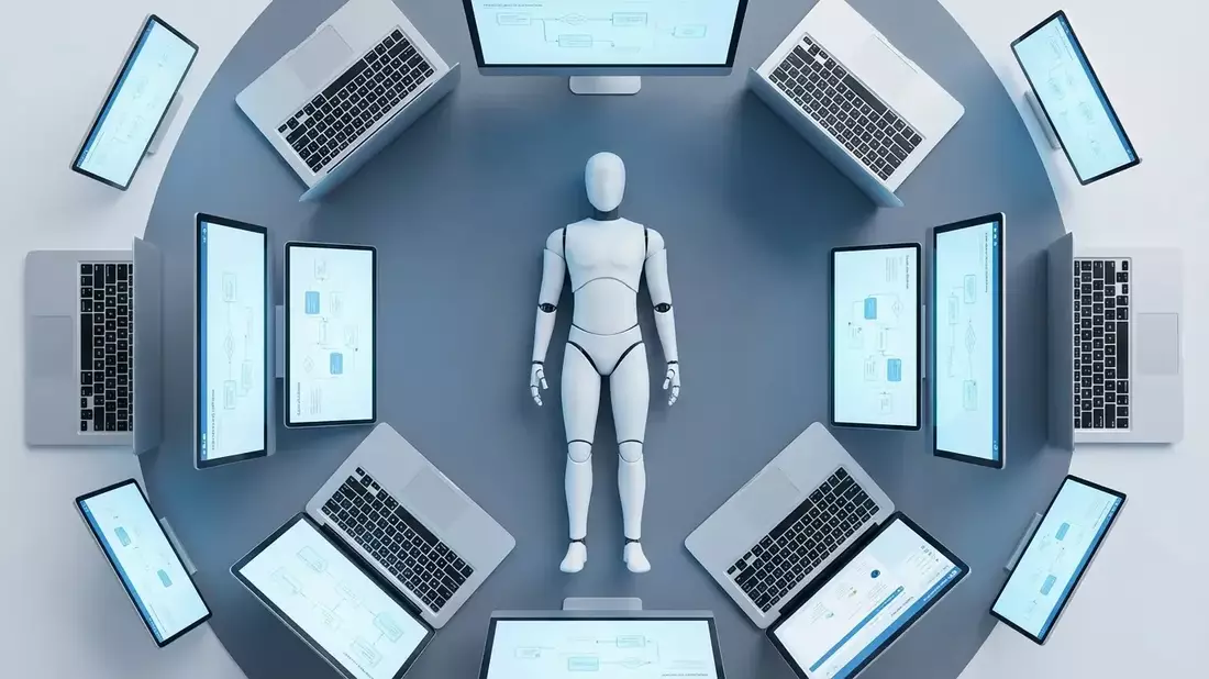 KI-Agenten und Datenschutz spalten den Markt für Teamsoftware - Bild: über boerse-global.de