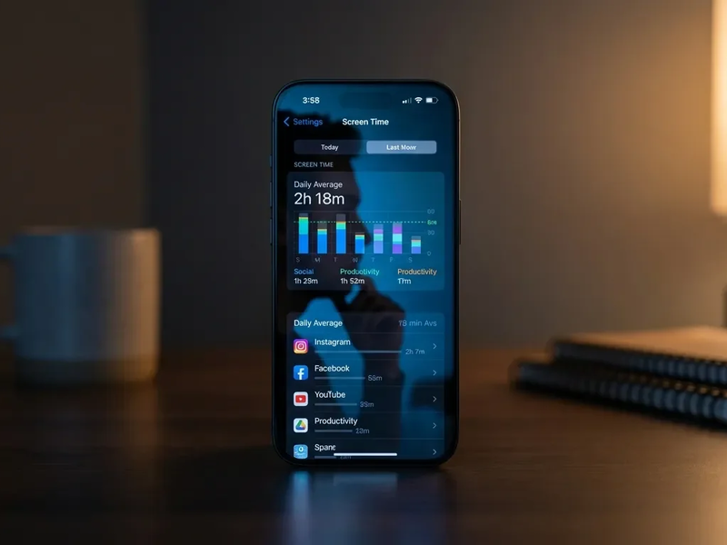 Screen Time: Datenschutz-Panne und Wunsch nach Jahresrückblick - Foto: über boerse-global.de