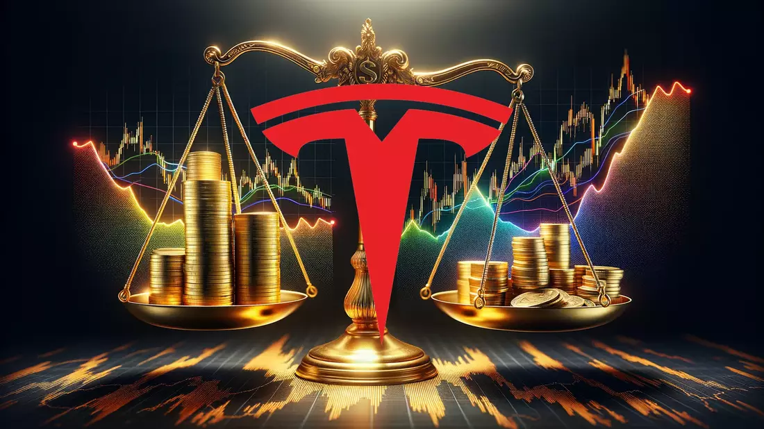 Tesla modera expectativas con un inusual adelanto de previsiones Illustration mit AI erstellt übermittelt durch boerse-global.de