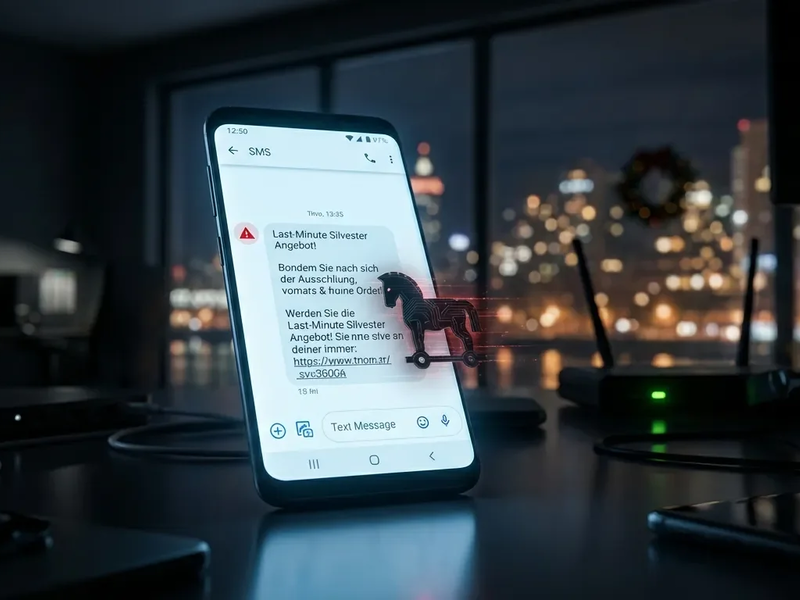 Android-Malware Wonderland jagt SMS-Codes zum Jahreswechsel - Foto: über boerse-global.de