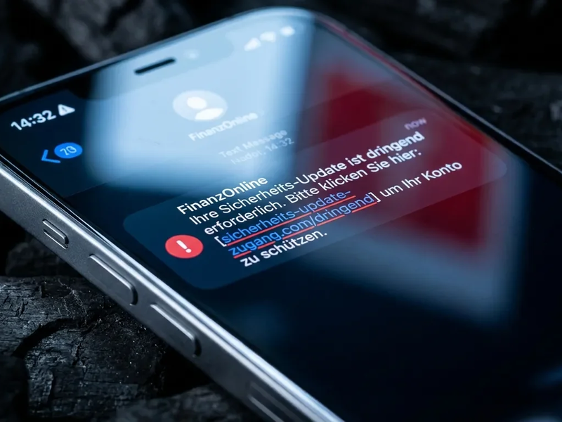 FinanzOnline: Neue Smishing-Welle zielt auf Bankdaten ab - Foto: über boerse-global.de