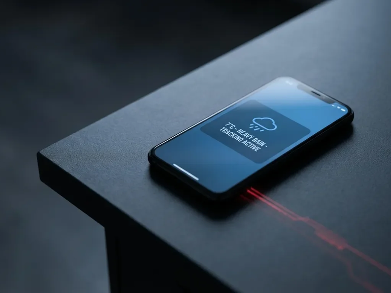 Wetter-Widgets spionieren Nutzer permanent aus - Foto: über boerse-global.de