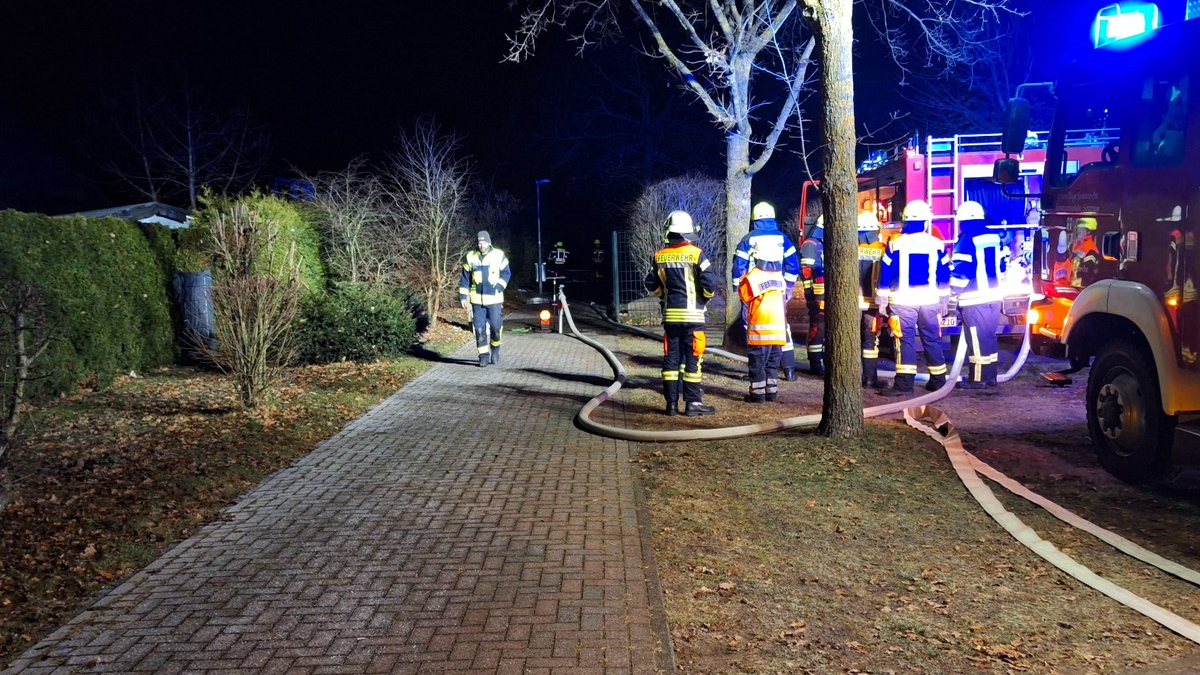 FW-ROW: Nächtlicher Brandeinsatz am Gymnasium Sottrum - Foto: presseportal.de
