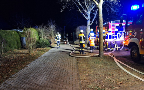 FW-ROW: Nächtlicher Brandeinsatz am Gymnasium Sottrum - Foto: presseportal.de