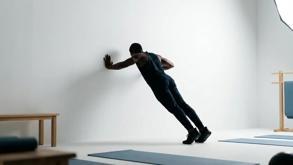 Wand-Liegestütz wird zum Fitness-Trend 2026 - Foto: über boerse-global.de