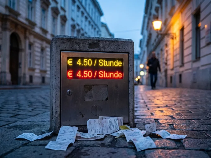 Wien: Parkgebühren steigen zum Jahreswechsel um 30 Prozent - Foto: über boerse-global.de