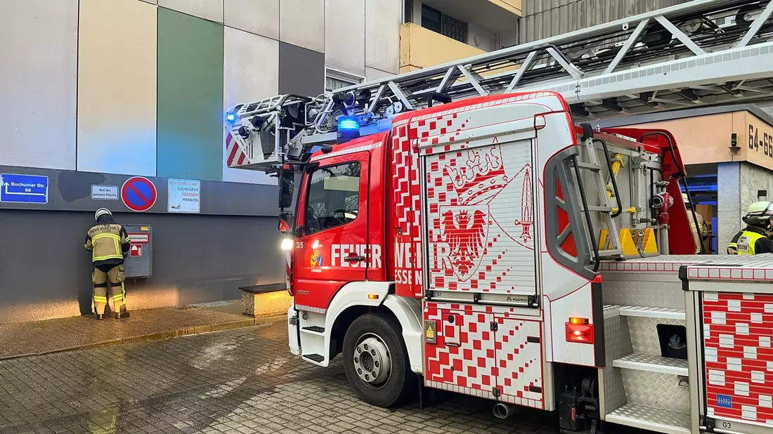 FW-E: Feuer im Hochhaus - Brand schnell unter Kontrolle - Bild: presseportal.de