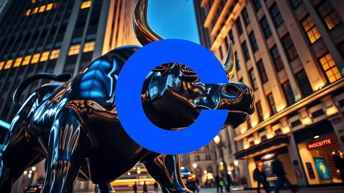 Navigating Headwinds: Coinbase Faces Analyst Downgrade and Regulatory Crosscurrents Illustration mit AI erstellt übermittelt durch boerse-global.de