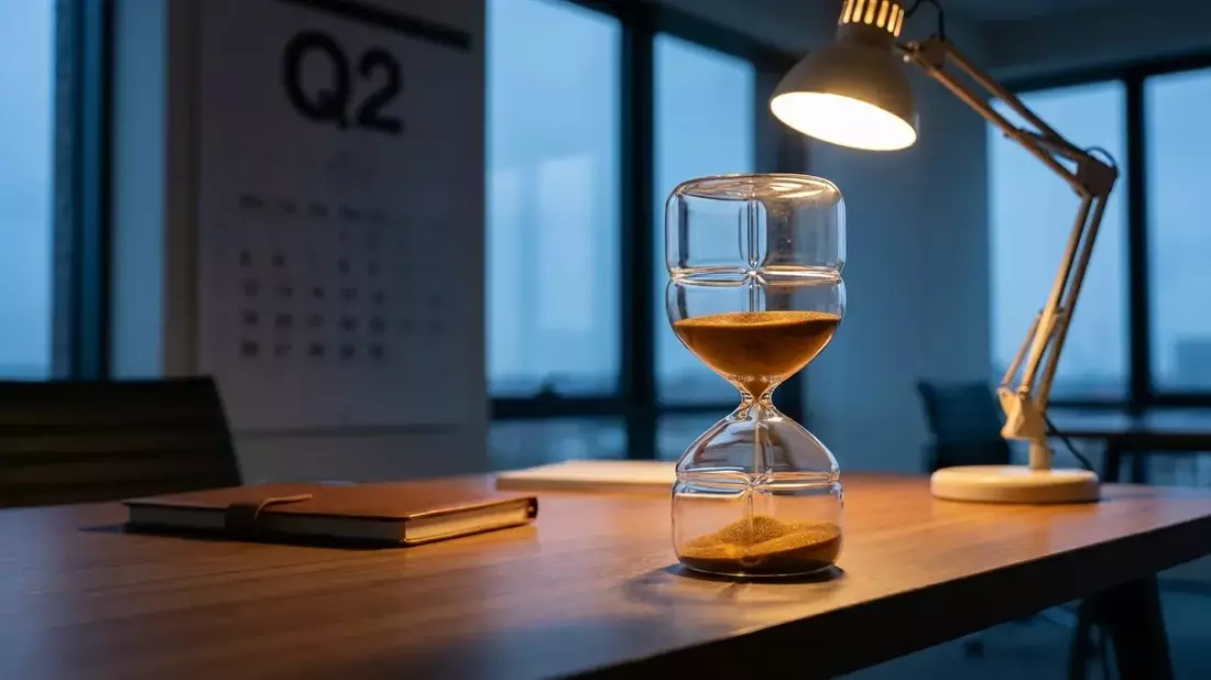 Arbeitswelt 2026: Quartals-Abrechnung löst Jahreskonto ab Illustration mit AI erstellt übermittelt durch boerse-global.de