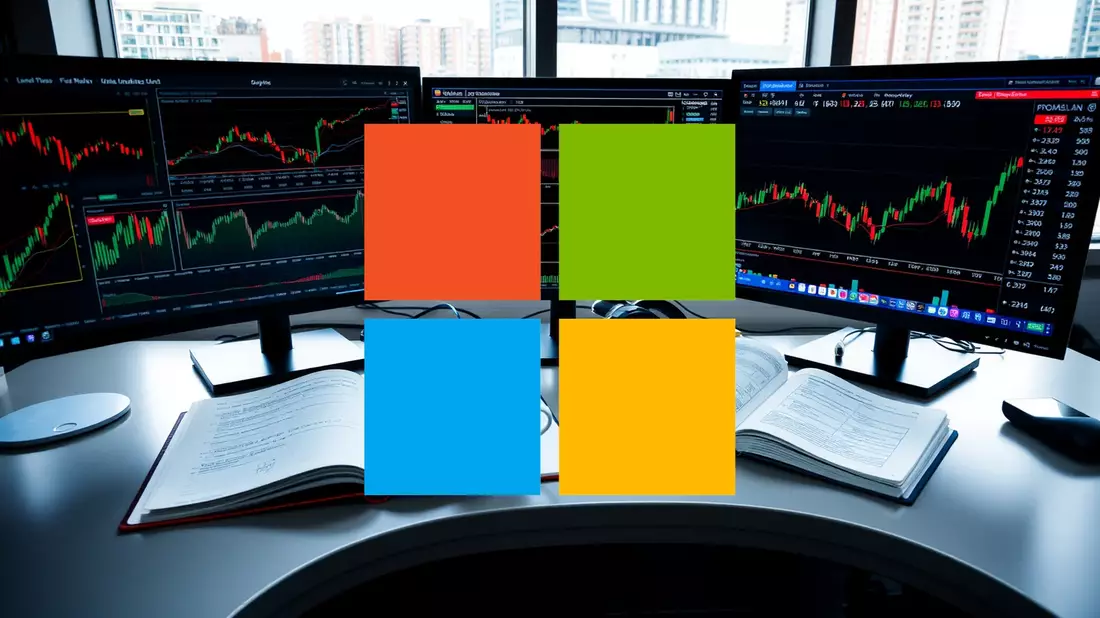 Microsoft Shares Face Year-End Uncertainty Amid Mixed Signals Illustration mit AI erstellt übermittelt durch boerse-global.de