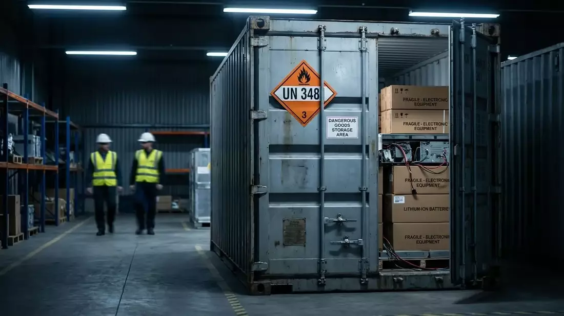 Gefahrgut-Transport: Neue Pflichten für Lithium-Batterien ab 2026 - Bild: über boerse-global.de