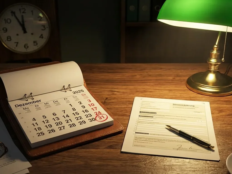Letzte Fristen für Steuererklärungen und Geschäftsabschlüsse - Foto: über boerse-global.de