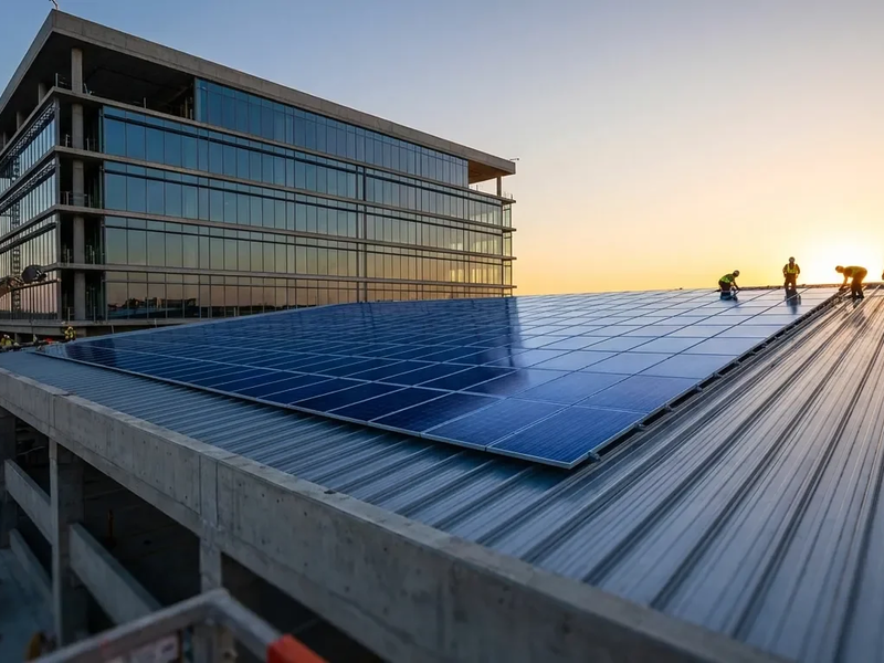 Salzburg führt ab sofort Solarpflicht für Gewerbe-Neubauten ein - Foto: über boerse-global.de