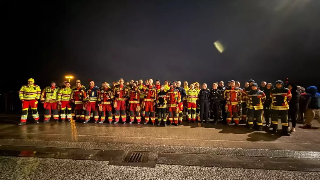 FW Neumünster: Silvesternacht - Abschlussbilanz einer vergleichsweise ruhigen Nacht in Neumünster - Bild: presseportal.de