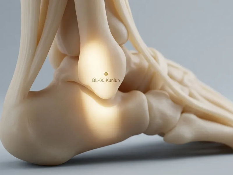 Akupunkturpunkt BL60: Der wissenschaftliche Schlüssel gegen Rückenschmerzen - Foto: über boerse-global.de