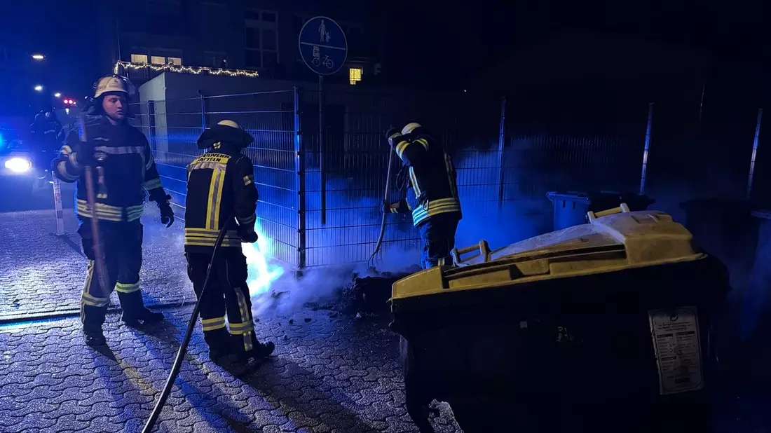 FW Datteln: 2026 fordert bereits in den ersten Stunden die Feuerwehr Datteln - Bild: presseportal.de