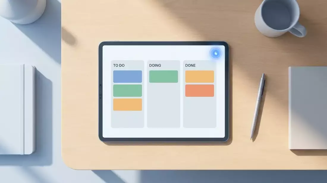 Personal Kanban 2026: KI wird zum Anti-Burnout-Coach - Bild: über boerse-global.de