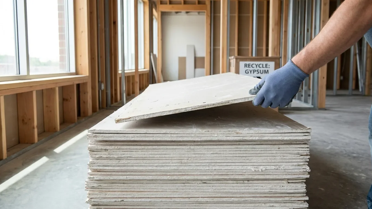 Gips-Recycling: Ab heute herrscht striktes Deponieverbot - Foto: über boerse-global.de