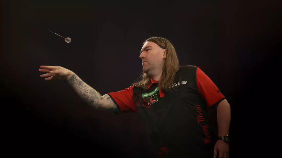 Ryan Searle steht im Halbfinale  - Bild: Steven Paston/PA Wire/dpa