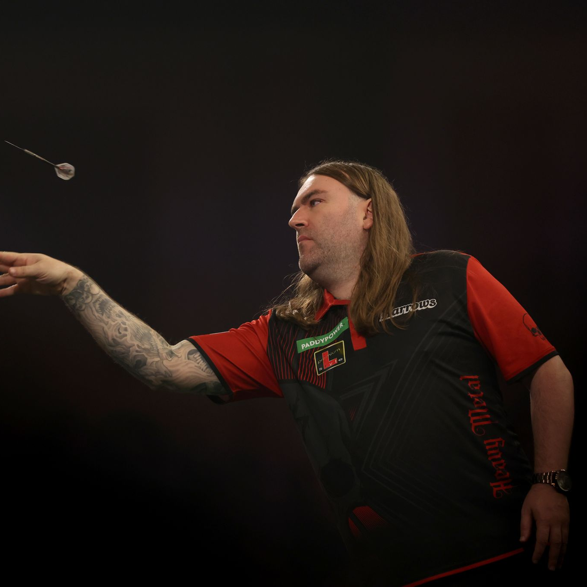 Ryan Searle steht im Halbfinale  - Foto: Steven Paston/PA Wire/dpa