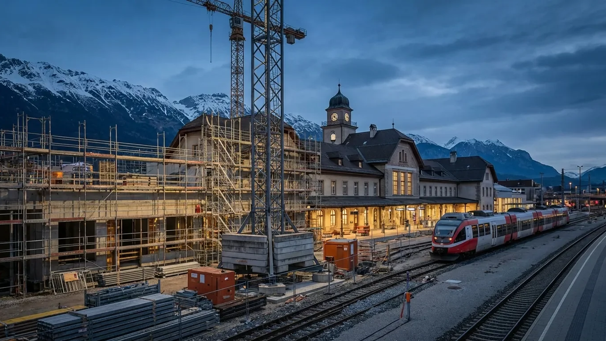 Innsbruck: Bahn-Umbau verändert Verkehr und Immobilienmarkt - Foto: über boerse-global.de