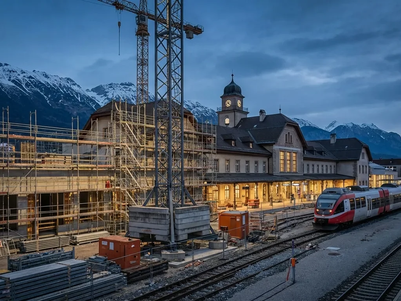 Innsbruck: Bahn-Umbau verändert Verkehr und Immobilienmarkt - Foto: über boerse-global.de