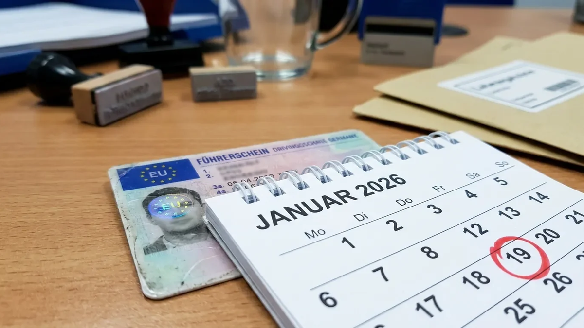 Führerschein-Umtausch: Unternehmen müssen bis 19. Januar handeln - Foto: über boerse-global.de