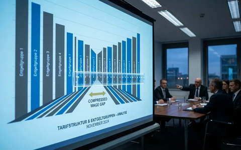 Lohngruppen-Kompression: Betriebsräte kämpfen um Gehaltsabstände - Foto: über boerse-global.de