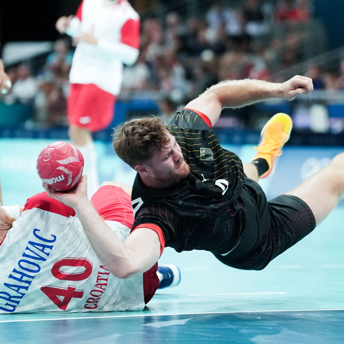 Die letzten drei Duelle gegen Kroatien hat die DHB-Auswahl allesamt verloren. (Archivbild) - Foto: Marcus Brandt/dpa